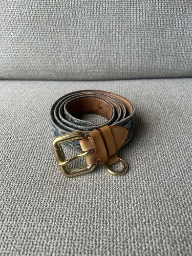 Cintura vuitton denim e - vuitton, in