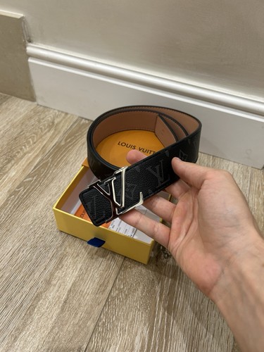 Cintura uomo pelle monogram - pelle,